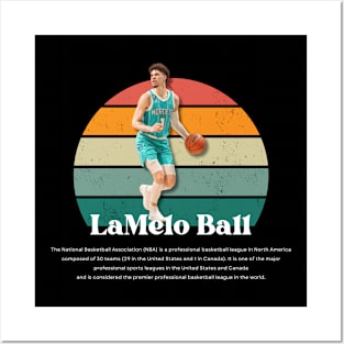 LaMelo Ball Vintage V1 Posters and Art